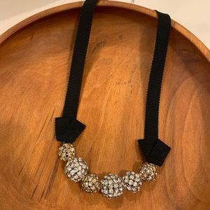 Swarovski Crystal Ribbon Necklace